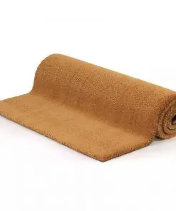 vidaXL Doormat Coir 17 mm 100×200 cm Natural