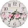 vidaXL Vintage Wall Clock Flower 30 cm vidaXL Vintage Wall Clock Flower 30 cm