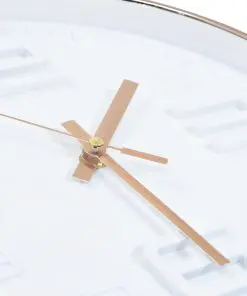 vidaXL Wall Clock Copper Look 30 cm