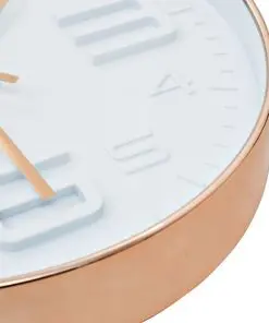 vidaXL Wall Clock Copper Look 30 cm