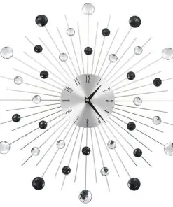 vidaXL Wall Clock with Quartz Movement Modern Design 50 cm
