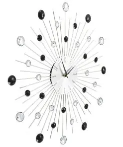 vidaXL Wall Clock with Quartz Movement Modern Design 50 cm