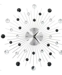 vidaXL Wall Clock with Quartz Movement Modern Design 50 cm