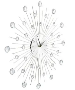 vidaXL Wall Clock with Quartz Movement Modern Design 50 cm
