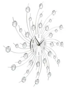 vidaXL Wall Clock with Quartz Movement Modern Design 50 cm
