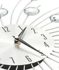 vidaXL Wall Clock with Quartz Movement Modern Design 50 cm