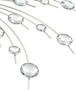 vidaXL Wall Clock with Quartz Movement Modern Design 50 cm