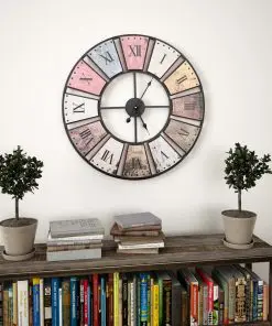 vidaXL Vintage Wall Clock with Quartz Movement 60 cm XXL