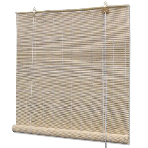 vidaXL Roller Blind Bamboo 150×160 cm Natural