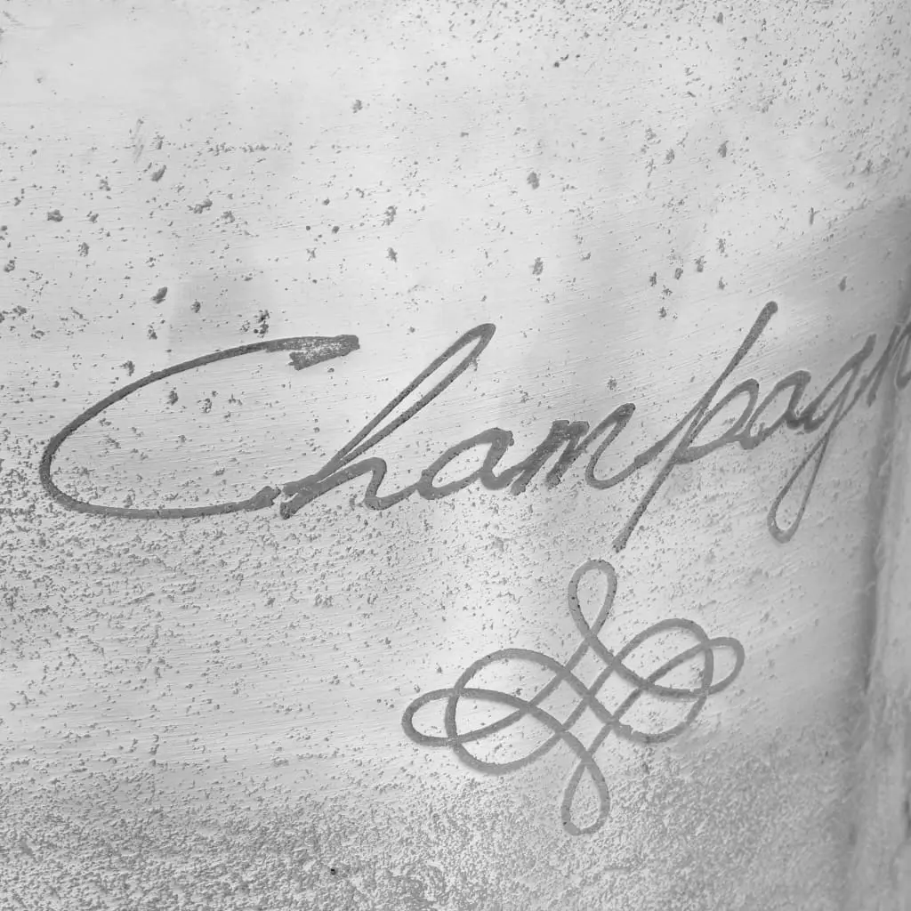 vidaXL Champagne Cooler Solid Aluminium 39x29x71 cm Silver