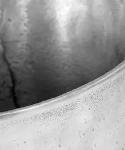 vidaXL Champagne Cooler Solid Aluminium 39x29x71 cm Silver