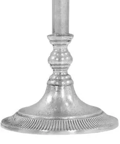 vidaXL Champagne Cooler Solid Aluminium 39x29x71 cm Silver