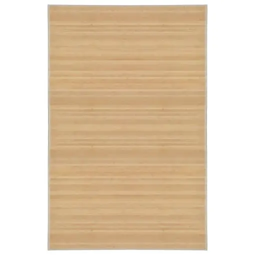 vidaXL Rug Bamboo 100×160 cm Natural
