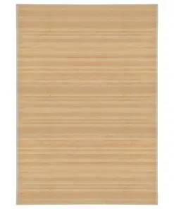 vidaXL Rug Bamboo 120×180 cm Natural