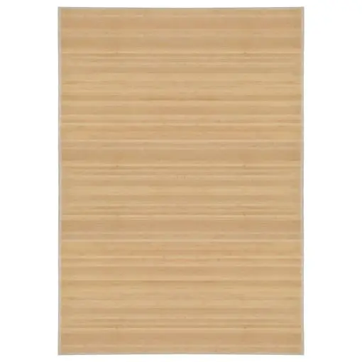 vidaXL Rug Bamboo 120×180 cm Natural