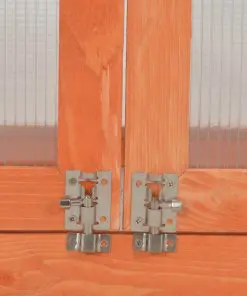 vidaXL Greenhouse Wood 75x47x109 cm