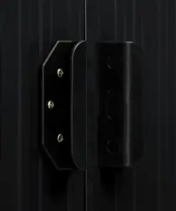 vidaXL Garden Shed with Extended Roof Anthracite 346x193x181 cm Steel