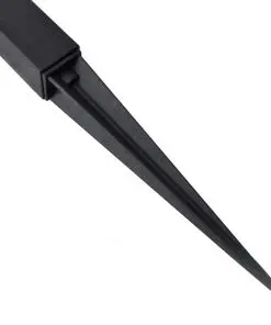 Outdoor Solar Lamp LED Light Set 12 pcs with Spike 8.6 x 8.6 x 38 cm