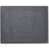 Grey PVC Door Mat 90 x 60 cm