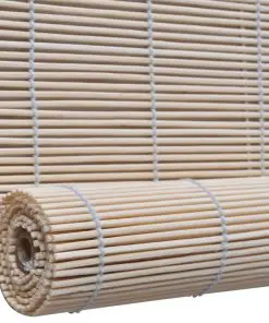 Natural Bamboo Roller Blinds 120 x 220 cm