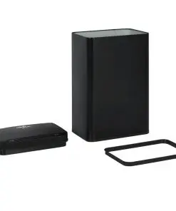 vidaXL Automatic Sensor Dustbin Black Steel 60 L