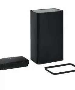 vidaXL Automatic Sensor Dustbin Black Steel 70 L