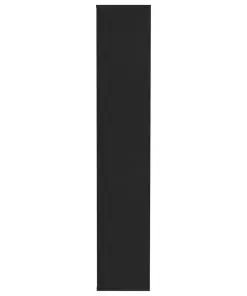 vidaXL Shoe Cabinet Black 54x34x183 cm Chipboard