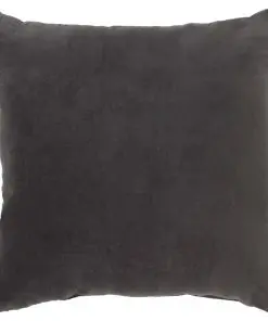 vidaXL Cushions Cotton Velvet 2 pcs 45×45 cm Anthracite