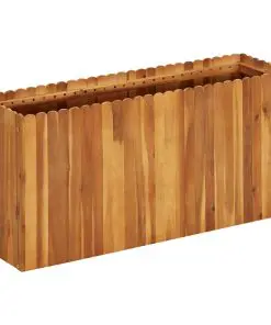 vidaXL Garden Raised Bed 100x30x50 cm Solid Acacia Wood
