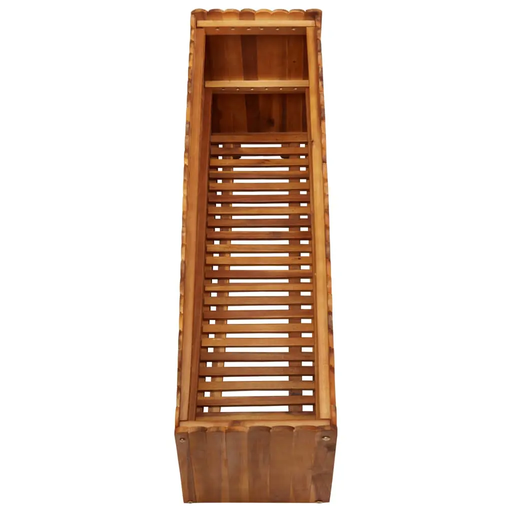 vidaXL Garden Raised Bed 100x30x50 cm Solid Acacia Wood