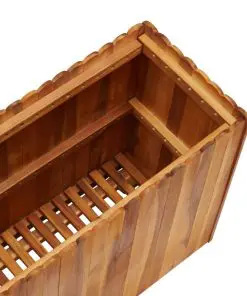 vidaXL Garden Raised Bed 100x30x50 cm Solid Acacia Wood