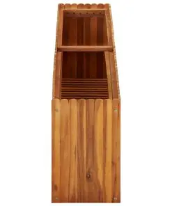 vidaXL Garden Raised Bed 150x30x50 cm Solid Acacia Wood