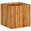 vidaXL Garden Raised Bed 50x50x50 cm Solid Acacia Wood