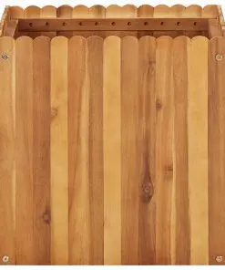 vidaXL Garden Raised Bed 50x50x50 cm Solid Acacia Wood