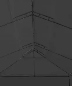 vidaXL Gazebo with Curtains 600x298x270 cm Anthracite