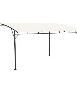 vidaXL Garden Sunshade Awning 4x3x2.25 m Cream