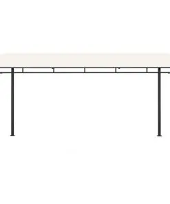 vidaXL Garden Sunshade Awning 4x3x2.25 m Cream