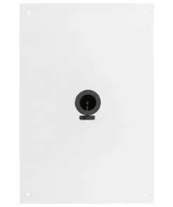 vidaXL Parasol Base White Steel 15 kg