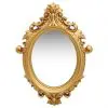 vidaXL Wall Mirror Castle Style 56×76 cm Gold