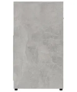 vidaXL Bathroom Cabinet Concrete Grey 60x33x58 cm Chipboard