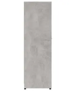 vidaXL Bathroom Cabinet Concrete Grey 30x30x95 cm Chipboard