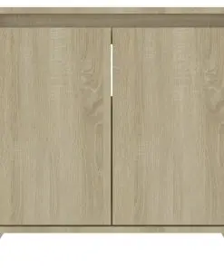 vidaXL Bathroom Cabinet Sonoma Oak 60x33x58 cm Chipboard