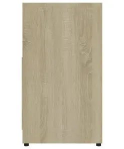 vidaXL Bathroom Cabinet Sonoma Oak 60x33x58 cm Chipboard