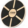 Heavy Duty 15.5″ Wooden Balance Board with Non-Slip Pad Fitness
