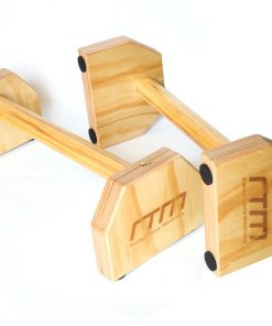 Wooden Parallette Bars Push Up & Dip Workouts