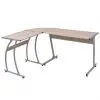 vidaXL Corner Desk L-Shaped Oak vidaXL Corner Desk L-Shaped Oak