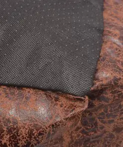 vidaXL Dog Bed with Cushion PU Artificial Leather Size XXL Brown