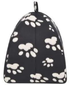 vidaXL Cat Cubby Size L Black