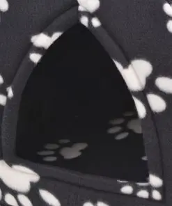 vidaXL Cat Cubby Size L Black