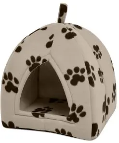 vidaXL Cat Cubby Size L Beige